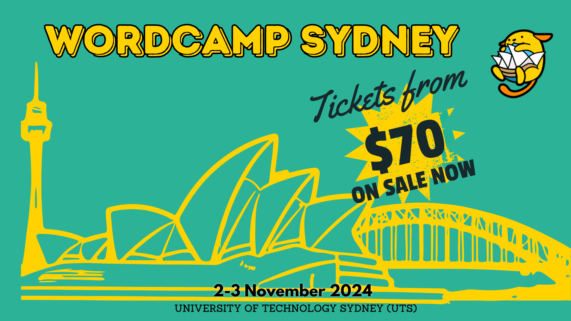 WordCamp Sydney 2024 Tickets on Sale